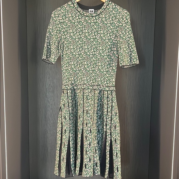 Missoni Green and Black Patterned Mini Dress - Picture 8 of 16